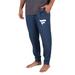 Men's Concepts Sport Navy Fanatics Corporate Team Logo Mainstream Cuffed Terry Pants