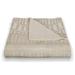 Millwood Pines Lace Fleece Throw Microfiber/Fleece/Microfiber/Fleece in Gray/White | 60 H x 50 W in | Wayfair A2D1E0BE99814599B2D94F9FF7EBF25A