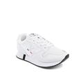 19V69 ITALIA Damen Womens Sneaker SNK 003 W White Oxford-Schuh, Weiß, 37 EU