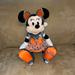 Disney Toys | Disney Plush Halloween Minnie Mouse | Color: Gray/Orange | Size: 13”