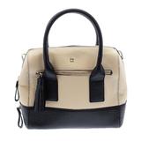 Kate Spade Bags | Kate Spade New York Leather Satchel, Black And Ivory | Color: Black/Cream | Size: Os