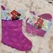 Disney Holiday | Disney Frozen Movies Stocking Socks Bundle Of 2 | Color: Blue/Purple | Size: Os