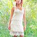 American Eagle Outfitters Dresses | American Eagle Scalloped Crochet Mini Dress Xs | Color: Cream/White | Size: Xs