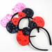 Disney Accessories | 2 For $20 Nwt. One Set Of Disney’s Minnie Mouse Ears Headband! | Color: Black/Red | Size: Various