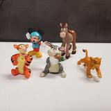 Disney Toys | Action Figures - Disney - Lot Of 5 | Color: Brown/Orange | Size: See Descriptoin
