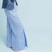 Anthropologie Pants & Jumpsuits | Anthropologie Ett Twa Blue & White Striped Linen Wide Leg Pants With Rope Belt | Color: Blue/White | Size: 10