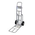 Milwaukee Hand Truck DC45002 Lightweight Aluminum Hand Truck with Nose Plate Extension Silver