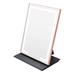 Impressions Vanity Lumiere Touch Pad Pro LED Makeup Mirror Tabletop Lighted Vanity Mirrors (Rose Gold)