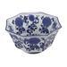 Alcott Hill® Aderita Porcelain Decorative Bowl Porcelain in Blue/White | 6 H x 10.5 W x 10.5 D in | Wayfair E88BC264CBA74765B48FE2DE1D2A79B2