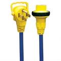 Voltec 16-00589 25 ft 50 Amp Male to 30 Amp Female RV Locking Extension Cord