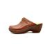 Women's Chloe Clog by Hälsa in Dark Brown Solid (Size 8 M)