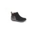 Wide Width Women's Althea Bootie by Hälsa in Black Solid (Size 8 W)