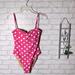 J. Crew Swim | J.Crew Polka Dot Swimsuit Size 4 | Color: Pink/White | Size: 4