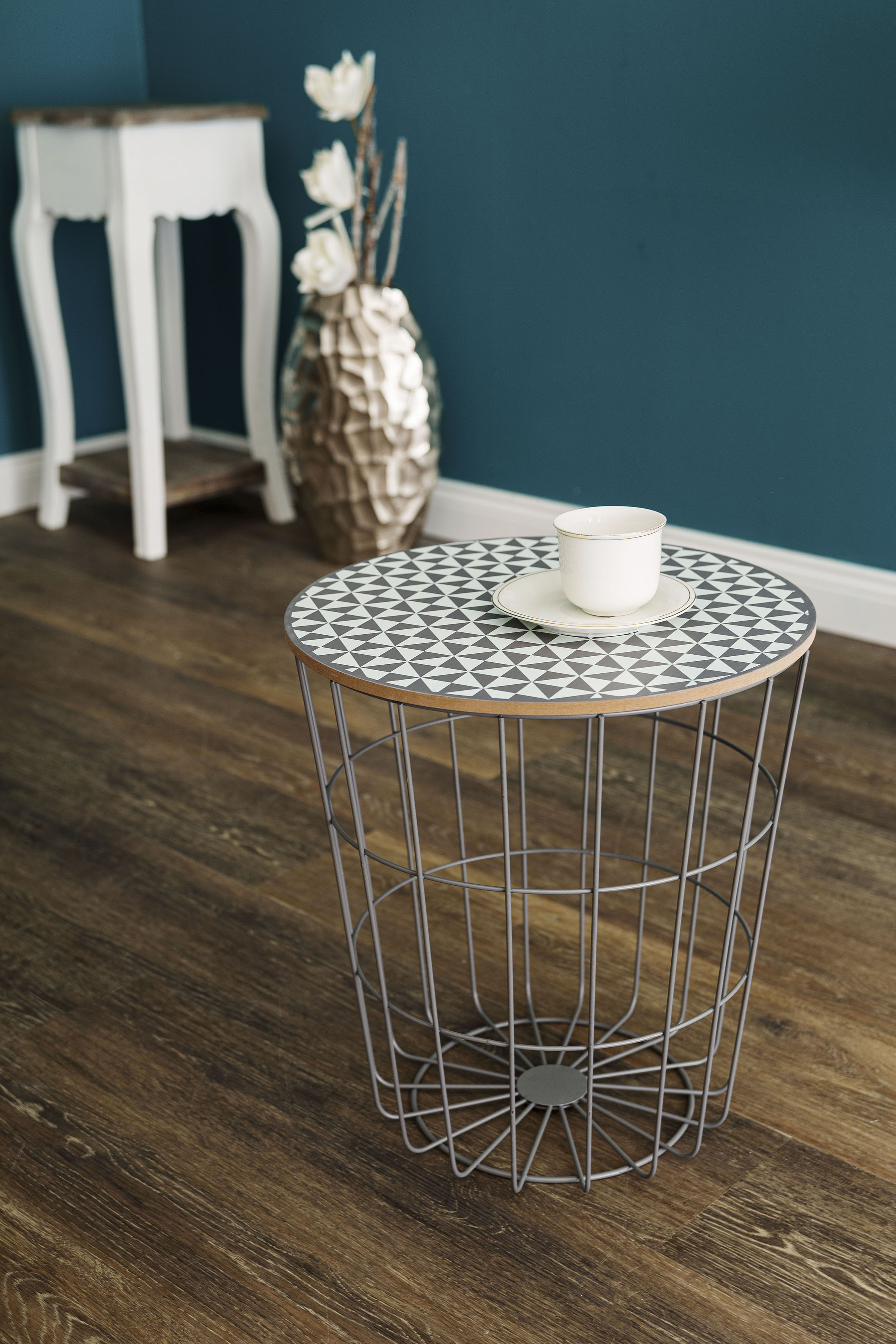 Aufbewahrungsbox "Eugen", schwarz, B:39,5cm H:39,5cm T:41,5cm, MDF, MYFLAIR MÖBEL & ACCESSOIRES, Aufbewahrungsboxen