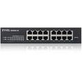 ZYXEL 16-Port Gigabit Ethernet Smart Switch (GS1900-16) - Managed, Rackmount, Limited Lifetime Protection