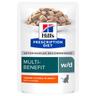 24x 85g Hill's Prescription Diet w/d mit Huhn Katzenfutter nass