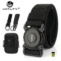 VATLTY Nouvelle ceinture tactique militaire Alliage Boucle pivotante Nylon véritable ceinture de