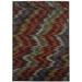 "Emerson 4776A Multi/ Black 6'7"" X 9'6"" Indoor Area Rug - Oriental Weavers E4776A200290ST"