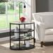 17 Stories 4-Tier Side Table Industrial End Table Wood in Gray | 24 H x 21.7 W x 21.7 D in | Wayfair 6E805019C0A940C3B352ACED1E37862F