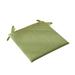 wofedyo chair cushions square strap garden chair pads seat cushion for outdoor bistros stool patio dining room linen seat cushion heating pad Green 40*40*2