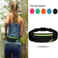 QingY-Slim Running Belt Fanny Pack Waist Pack for Hiking Fitness Cycling Reflective Runners Belt Jogging Pocket Belt Travelling Wallet for Running