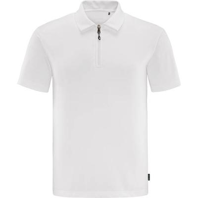 schneider sportswear Herren Funktions-Polo MELM-POLO, Größe 50 in weiß