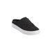 Women's The Charlotte Machine Washable Sneaker by Comfortview in Black (Size 7 1/2 M)