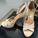 Jessica Simpson Shoes | Jessica Simpson Tan Suede Platform Heels | Color: Tan | Size: 8.5