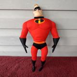 Disney Toys | Disney / Pixar The Incredibles Dad 14" Plush Toy | Mr. Incredible (Bob Parr) | Color: Red | Size: Osb