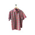 Ralph Lauren Shirts | Men’s Ralph Lauren Classic Fit Button Down Short Sleeve Plaid T-Shirt. | Color: Red | Size: Xl