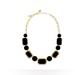 Kate Spade Jewelry | New Kate Spade Jackpot Jewels Black Crystal Statement Necklace | Color: Black/Gold | Size: Os