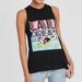 Disney Tops | Disney Cali Dream Minnie Daisy Muscle Women’s Black Tank Top Size: Large | Color: Black/Red | Size: L