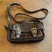 Coach Bags | Coach Purse Black Vintage | Color: Black/Silver | Size: Small Shoulder Purse