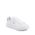 19V69 ITALIA Damen Womens Sneaker Multicolor SNK 004W White Pink Oxford-Schuh, 35 EU