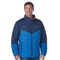 Columbia Men's Eddie Gorge Jacket (Size S) Bright Indigo/Collegiate navy, Polyester,Synthetic