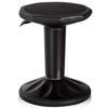Costway Adjustable Active Learning Stool Sitting Home Office Wobble Chair with Cushion Seat -Black