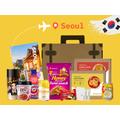 Seoul travel Box | Korea Snack Box - Kochbox - Gourmetbox | Geschenk für Foodies, Asia- und Korealiebhaber | inkl. BTS Coffee, Kimchi