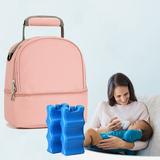 Thermal Large Milk Storage Bag Suitable for Mother Outdoor Pink