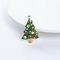 Kayannuo Christmas Decor Back to School Clearance Vintage Colored Christmas Tree Rhinestone Brooch Pin Wedding Party Jewelry Christmas Ornaments