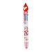 Fridja 6 Color Cute Cartoon Christmas Ballpoint Pen Retractable Christmas Multicolor Ballpoint Pens Retractable Christmas Pens Santa Snowman Writing Pens for Christmas Office School