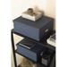 Bigso Katrin Collapsible Storage Box Cardboard/Paper in Blue | 7.2 H x 17.6 W x 13.5 D in | Wayfair 8861C3839