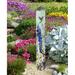 Studio M Spring Hummingbirds Garden Art Resin/Plastic, Size 40.0 H x 4.0 W x 4.0 D in | Wayfair PL40022