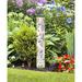 Studio M Folksy Garden Art Resin/Plastic, Size 40.0 H x 4.0 W x 4.0 D in | Wayfair PL40018