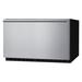 Summit Appliance 2.5 cu. ft. Built-in Mini Fridge Stainless Steel in Black/Gray | 17.75 H x 29.5 W x 23.5 D in | Wayfair SDR301OS