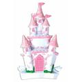 Personalized by Santa Child Princess Castle Shaped Ornament in Blue/Red | Wayfair POLARX-OR815