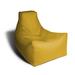 Trule Juniper Premium Faux Leather Classroom Bean Bag Chair Faux Leather/Scratch/Tear Resistant in Yellow | 28 H x 30 W x 36 D in | Wayfair