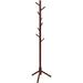 Latitude Run® Solid Wood 8 - Hook Freestanding Coat Rack Wood in Brown | 69 H x 19 W x 19 D in | Wayfair F282F48AB40C4BC1AC1044C49EEB1204