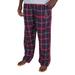 Men's Concepts Sport Navy Los Angeles Angels Ultimate Plaid Flannel Pajama Pants