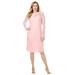 Plus Size Women's Stretch Lace Shift Dress by Jessica London in Soft Blush (Size 16)