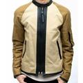 Coach Jackets & Coats | Coach 86337 Mixed Fabric Racer Jacket Men's Size Small $595 New | Color: Black/Tan | Size: S